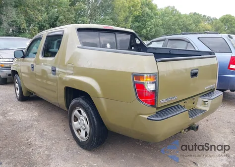 2006 Honda Ridgeline Rt from USA, damaged, VIN 2HJYK16206H538371